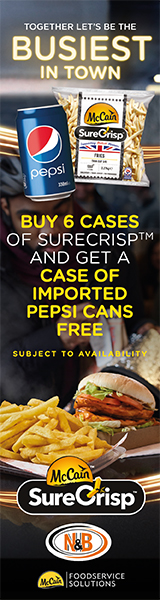 Buy 6 McCain SureCrisp Chips - get 1 Imported Pepsi Cans free